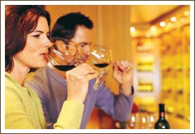 Wine tasting